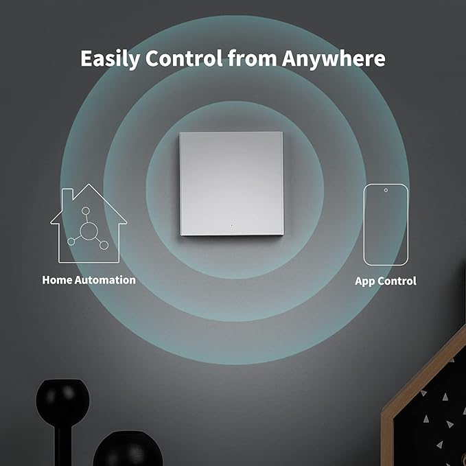 Aqara Smart Wall Switch H1 (With Neutral, Single Rocker) Aqara Smart Wall Switch H1 (With Neutral, Single Rocker)
